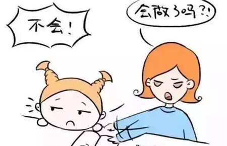 孩子不寫作業能打他嗎