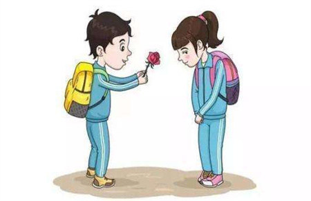 小孩子早戀的表現